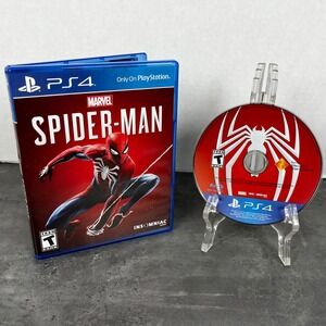 Marvel Spider-Man Sony PlayStation 4 PS4 Action‎ Adventure Game 3001885-AC EUC